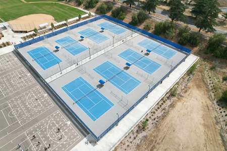 Beaumont High School Tennis Courts in Beaumont