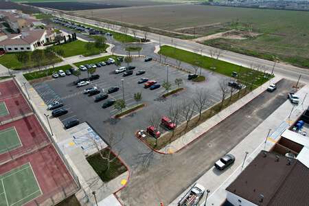 Parking Lot - Tennis Courts