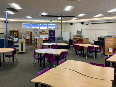 Walters Middle School (FUSD) Library in Fremont