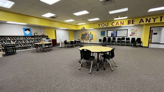 Craig Elementary School Media Center in Lawrenceville