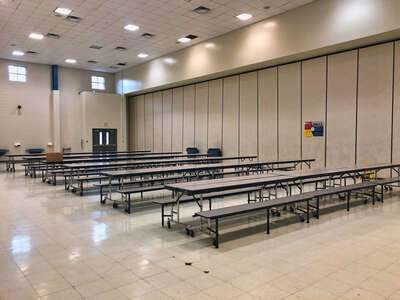 Northeast Elementary School Cafeteria in Pride