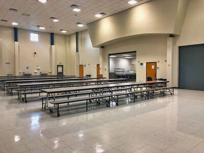 Northeast Elementary School Cafeteria in Pride