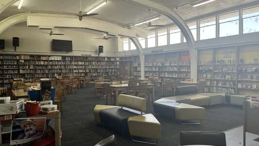 Chico Junior High School Library in Chico