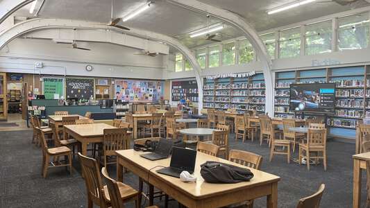 Chico Junior High School Library in Chico