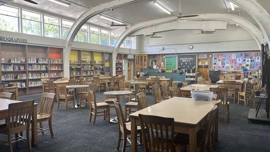 Chico Junior High School Library in Chico