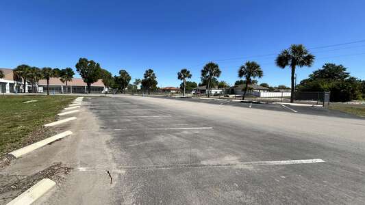 Diplomat Elementary School Parking Lot  in Cape Coral