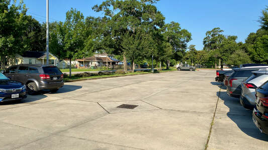 Herrera Elementary Parking Lot - Front in Houston