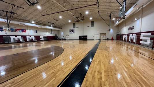 McGee's Crossroads Middle School Gym in Benson