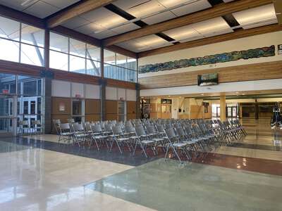 Wood Middle School Commons in Wilsonville