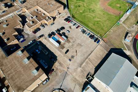 Eastern Hills High School Parking Lot - Fields in Fort Worth 2