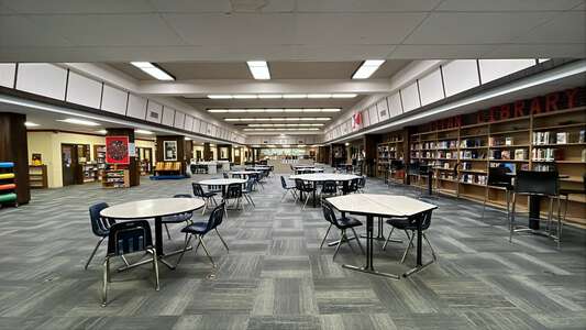 Wichita South High School Library in Wichita 2