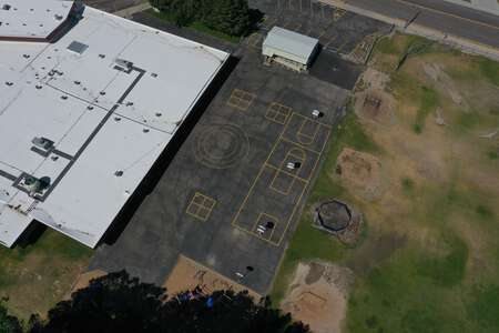 Indian Hills Elementary School Outdoor Basketball Courts in Pocatello