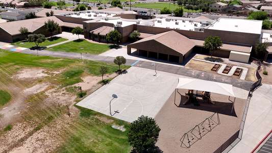 Butterfield Elementary School Outdoor Basketball Courts in Maricopa