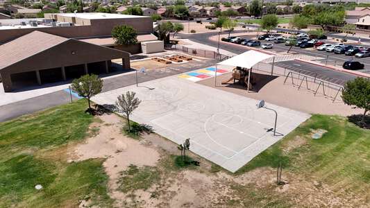 Butterfield Elementary School Outdoor Basketball Courts in Maricopa