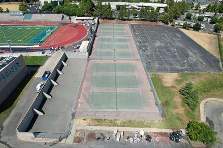 Deer Valley High School Tennis Courts in Antioch