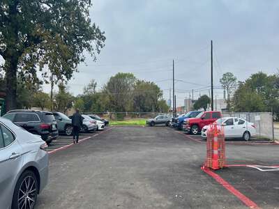 Martin Luther King Jr Arts Academy Parking Lot - Back in Dallas