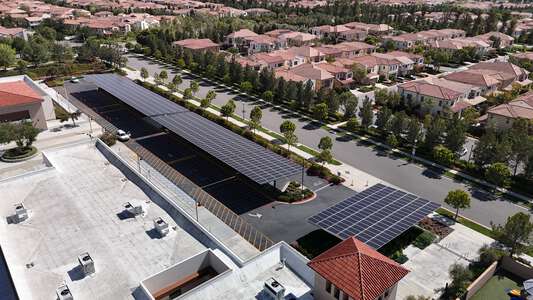 Eastwood Elementary School Parking Lot - Front in Irvine