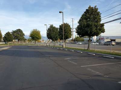 E. Neal Roberts Elementary School Parking Lot in San Bernardino