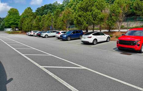 Level Creek Elementary School Parking Lot - Main Front in Suwanee