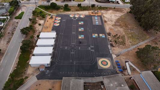 Del Rey Woods Elementary Blacktop / Basketball Courts in Seaside