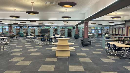 Pleasant Valley High School Library in Chico 2