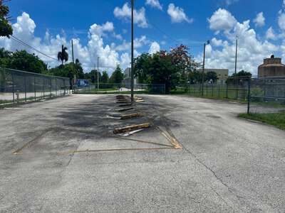 Parking Lot - Basketball Court