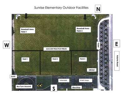 Sunrise Elementary School Baseball Area - Field 1 in Spokane Valley 3