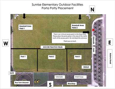 Sunrise Elementary School Baseball Area - Field 1 in Spokane Valley 4