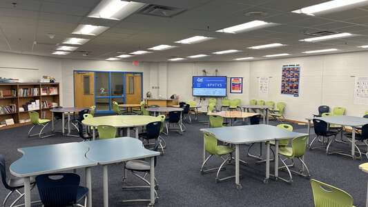 Birdneck Elementary School Library in Virginia Beach