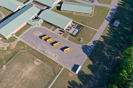 Swift Creek Middle School Parking Lot - Staff in Clayton