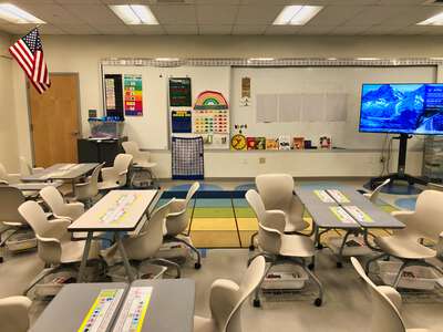 Washington Elementary School Classroom Standard in Sacramento