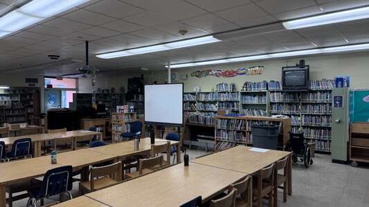 Meadowlane Elementary School Library in Hialeah