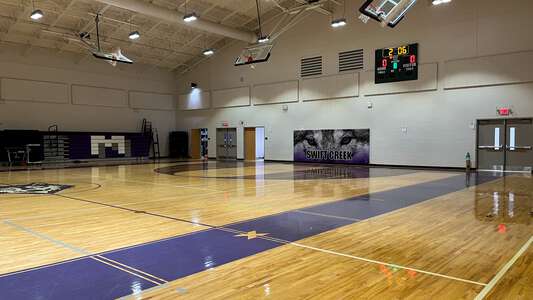 Swift Creek Middle School Gym in Clayton