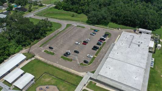 Rodney B. Cox Elementary School Parking Lot in Dade City