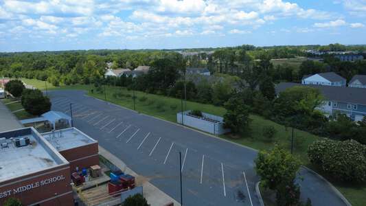 Southwest Middle School Parking Lot - Bus Lot in Charlotte 2