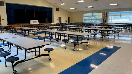 Benson Middle School Cafetorium in Benson