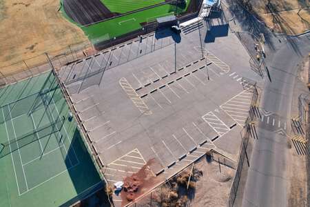 Valley High School Parking Lot - Tennis Courts in Albuquerque