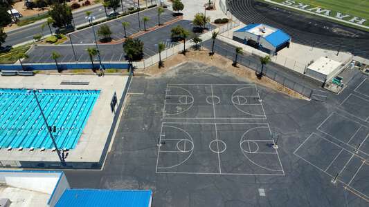 Citrus Hill High School Outdoor Basketball Courts 1 in Perris 2