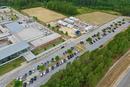 Muller Road Middle School Parking Lot 2 in Blythewood