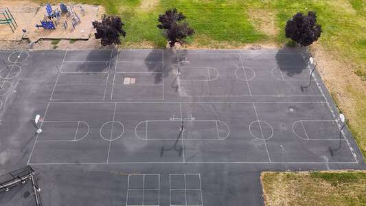 Rose Elementary School Outdoor Basketball Courts in Milpitas 2