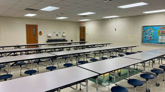 Park Forest Middle School Cafeteria in Baton Rouge