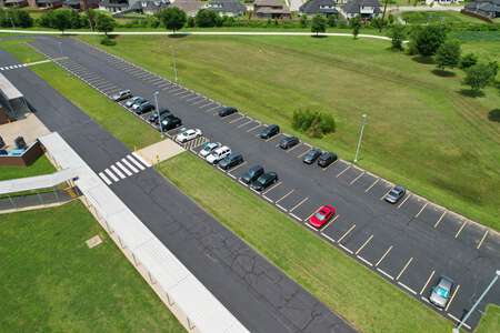 Willowbrook Elementary School Parking Lot in Bentonville
