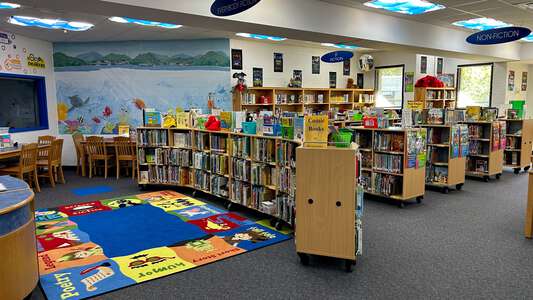Ocean Lakes Elementary School Library in Virginia Beach 2