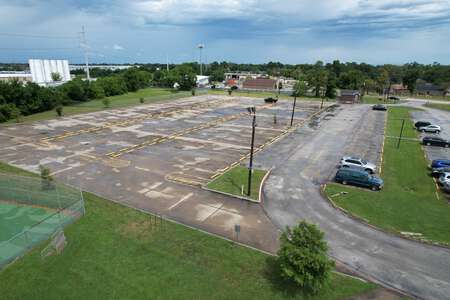 Hoffman Middle School Parking Lot - Side Small in Houston