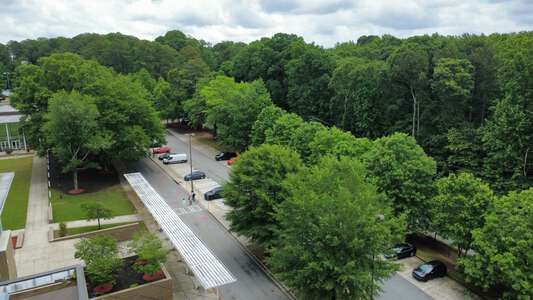 Daniel McLaughlin Therrell High School Parking Lot - Front in Atlanta 3