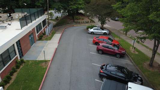 Barack & Michelle Obama Academy Parking Lot - Front Right in Atlanta 2