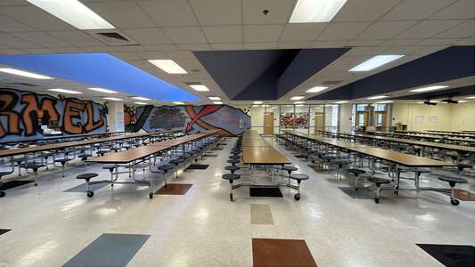 Carmel Middle School Cafeteria in Charlotte 2