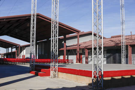 Facilitron Unified School District Outdoor Stage in Hesperia