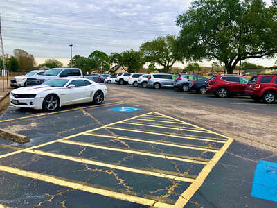 Thompson Intermediate Parking Lot - Front in Houston