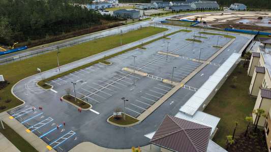 Trout Creek Academy Parking Lot - Front Large in St. Augustine 2